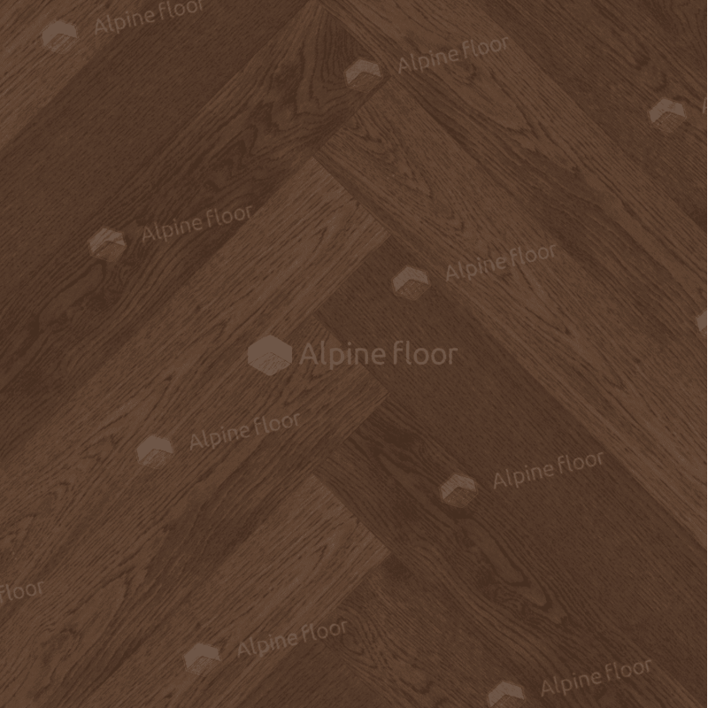 Инженерная доска Alpine Floor Castle Дуб Браун Стори