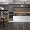 Кварц-виниловая плитка Alpine Floor LVT Орех темный