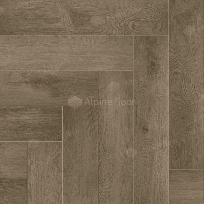 Кварц-виниловая плитка Alpine Floor Parquet LVT Дуб Насыщенный ECO