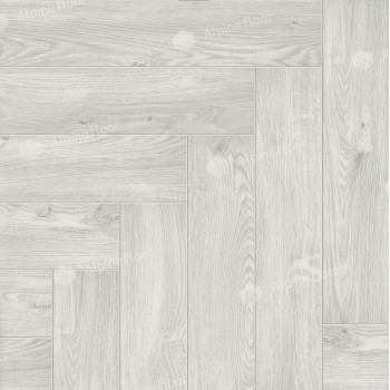 Кварц-виниловая плитка Alpine Floor Parquet LVT Снежный ECO