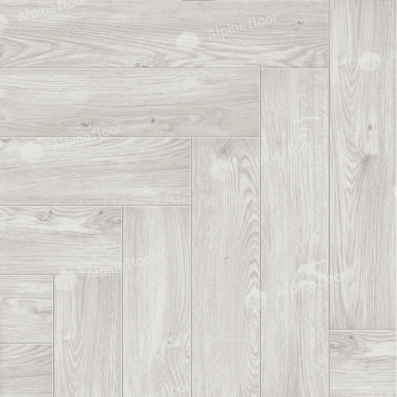 Кварц-виниловая плитка Alpine Floor Parquet LVT Снежный ECO