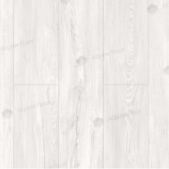 Кварц-виниловая плитка Alpine Floor Секвойя Снежная ЕСО 6-8 LVT